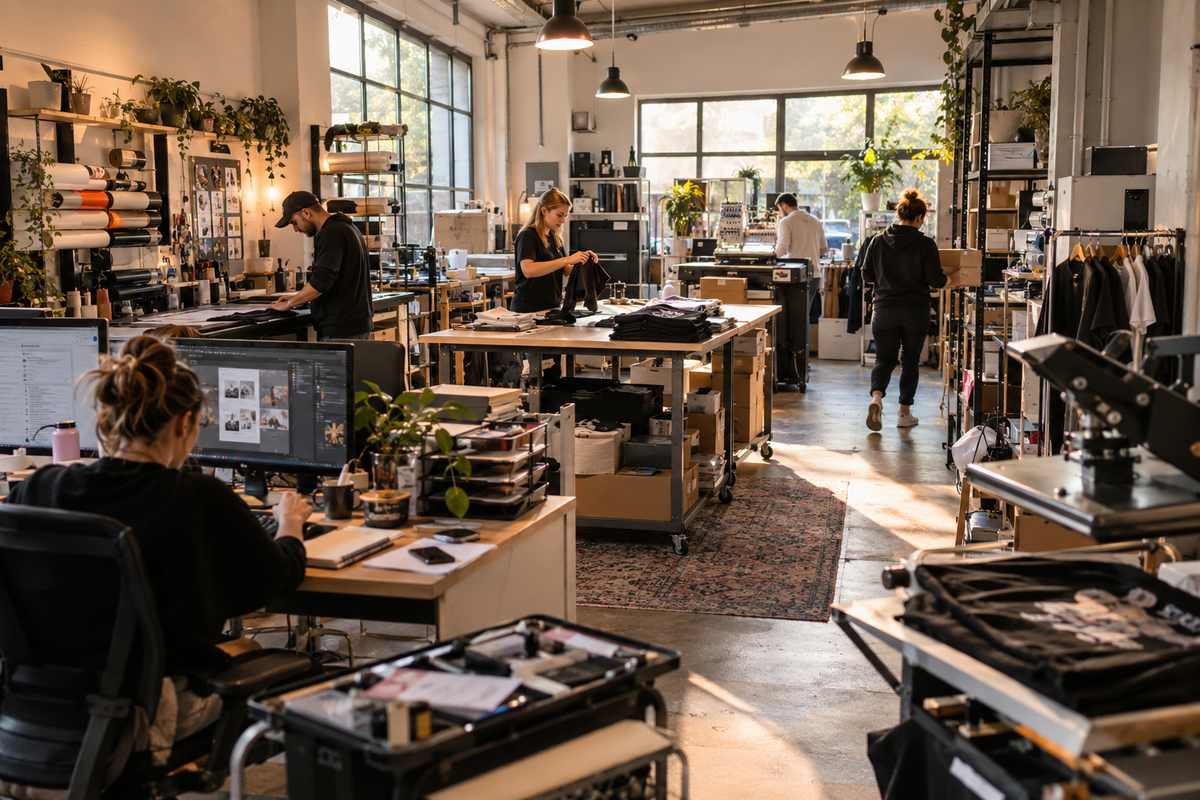 Bedrijfsreportage fotografie, volledige productiedag