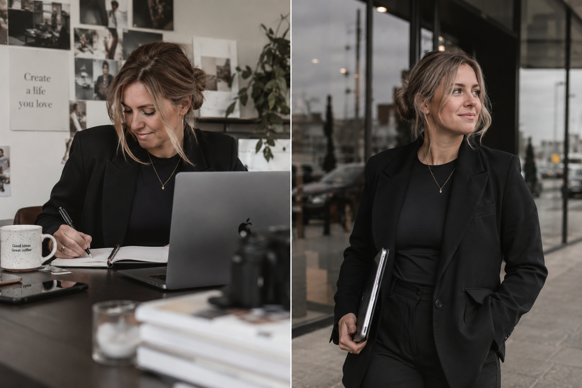 Uitgebreide personal branding fotoreportage