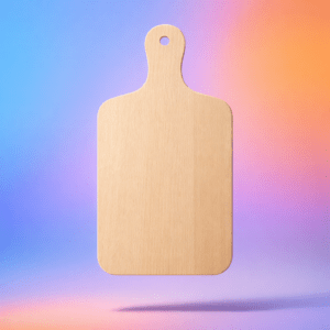 Product: Houten Borrelplank met Eigen Logo of Foto